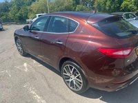 USED 2019 19 MASERATI LEVANTE 3.0 V6 GranLusso SUV 5dr Petrol ZF AUTO 4WD Euro 6 (s/s) (350 ps) with a , Panoramic sunroof, 360 camera, Sat nav, Leather, touchscreen and a full service history.. This 2019 Maserati Levante V6 GranLusso offers a compelling blend of Italian luxury and performance, boasting a powerful 3.0 litre petrol engine and a sophisticated four wheel drive system with a full service history with 7 services (5 main dealer and 2 specialists). As a Euro 6 compliant vehicle, it meets modern emissions standards. The Gran Lusso trim signifies a focus on refined comfort and premium appointments, ensuring every journey is a pleasure. Experience exhilarating acceleration with a