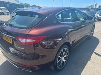 USED 2019 19 MASERATI LEVANTE 3.0 V6 GranLusso SUV 5dr Petrol ZF AUTO 4WD Euro 6 (s/s) (350 ps) with a , Panoramic sunroof, 360 camera, Sat nav, Leather, touchscreen and a full service history.. This 2019 Maserati Levante V6 GranLusso offers a compelling blend of Italian luxury and performance, boasting a powerful 3.0 litre petrol engine and a sophisticated four wheel drive system with a full service history with 7 services (5 main dealer and 2 specialists). As a Euro 6 compliant vehicle, it meets modern emissions standards. The Gran Lusso trim signifies a focus on refined comfort and premium appointments, ensuring every journey is a pleasure. Experience exhilarating acceleration with a