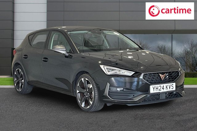 View our Cupra Leon 1.5 TSI V1 Hatchback 5dr Petrol Manual Euro 6 (s/s) (150 ps) Rear View Camera, Front / Rear Parking Sensors, Full Link Smartphone Integration, Safety And Driving Pack M, Media System Plus With Navigation