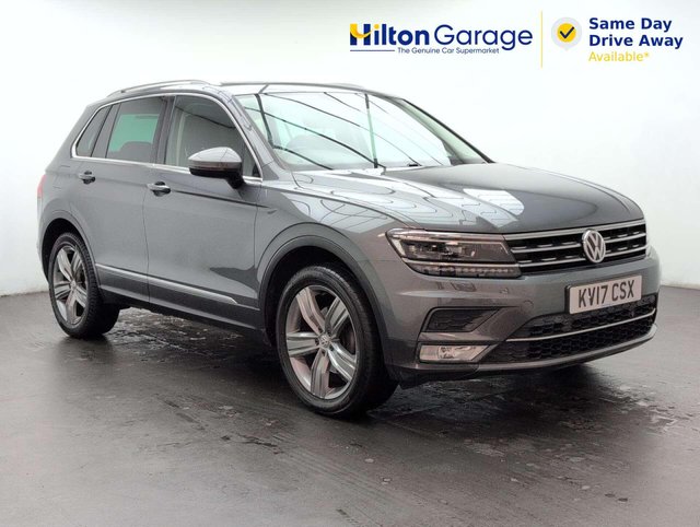 USED 2017 17 VOLKSWAGEN TIGUAN 2.0 Tiguan SEL TDI BlueMotion Technology 4Motion Semi-Auto 4WD 5dr CLICK+COLLECT / HOME DELIVERY