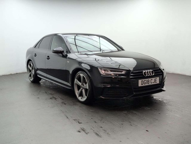USED 2018 18 AUDI A4 1.4 A4 Black Edition TFSI 4dr CLICK+COLLECT / HOME DELIVERY