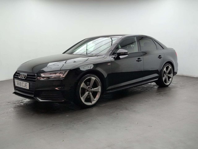 USED 2018 18 AUDI A4 1.4 A4 Black Edition TFSI 4dr CLICK+COLLECT / HOME DELIVERY