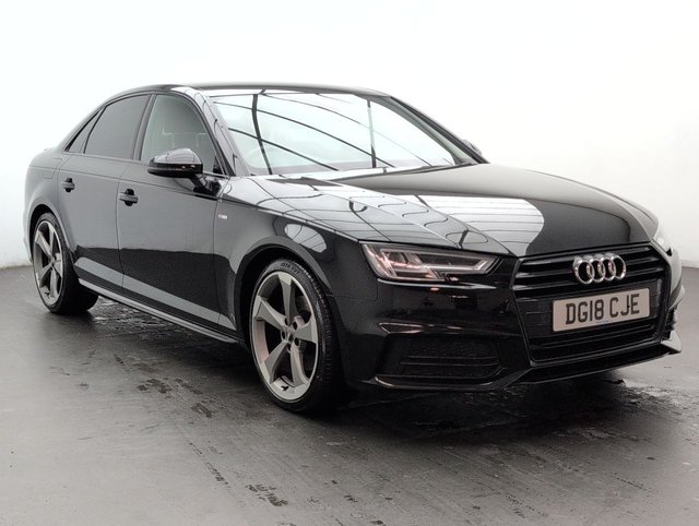 USED 2018 18 AUDI A4 1.4 A4 Black Edition TFSI 4dr CLICK+COLLECT / HOME DELIVERY