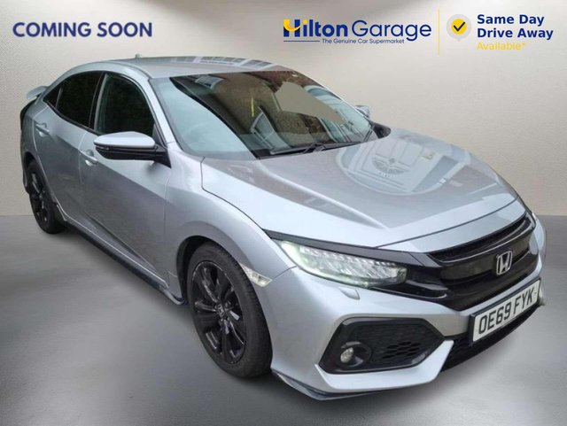2019 HONDA CIVIC 1.5 CIVIC SPORT VTEC 5DR CLICK COLLECT HOME DELIVERY 2019 63,000 MILES... photo