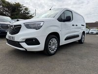 USED 2022 22 VAUXHALL COMBO 1.5 Turbo D 2300 Sportive Panel Van 6dr Diesel Manual L2 H1 Euro 6 (100 ps) 1 OWNER ONLY 13K MILES TOUCH SCREEN MEDIA 3 SEATER COMES MOT 1 YEAR AND SERVICE