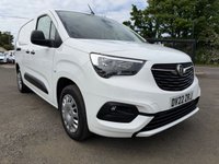 USED 2022 22 VAUXHALL COMBO 1.5 Turbo D 2300 Sportive Panel Van 6dr Diesel Manual L2 H1 Euro 6 (100 ps) 1 OWNER ONLY 13K MILES TOUCH SCREEN MEDIA 3 SEATER COMES MOT 1 YEAR AND SERVICE
