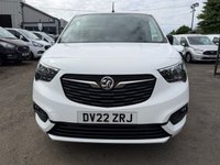 USED 2022 22 VAUXHALL COMBO 1.5 Turbo D 2300 Sportive Panel Van 6dr Diesel Manual L2 H1 Euro 6 (100 ps) 1 OWNER ONLY 13K MILES TOUCH SCREEN MEDIA 3 SEATER COMES MOT 1 YEAR AND SERVICE