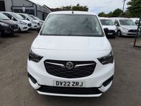 USED 2022 22 VAUXHALL COMBO 1.5 Turbo D 2300 Sportive Panel Van 6dr Diesel Manual L2 H1 Euro 6 (100 ps) 1 OWNER ONLY 13K MILES TOUCH SCREEN MEDIA 3 SEATER COMES MOT 1 YEAR AND SERVICE