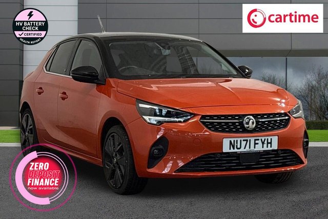 View our Vauxhall Corsa-E range