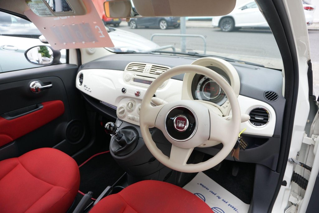 USED 2013 13 FIAT 500 1.2 Pop Euro 4 3dr LOW MILEAGE/Â£35 ROAD TAX!!!