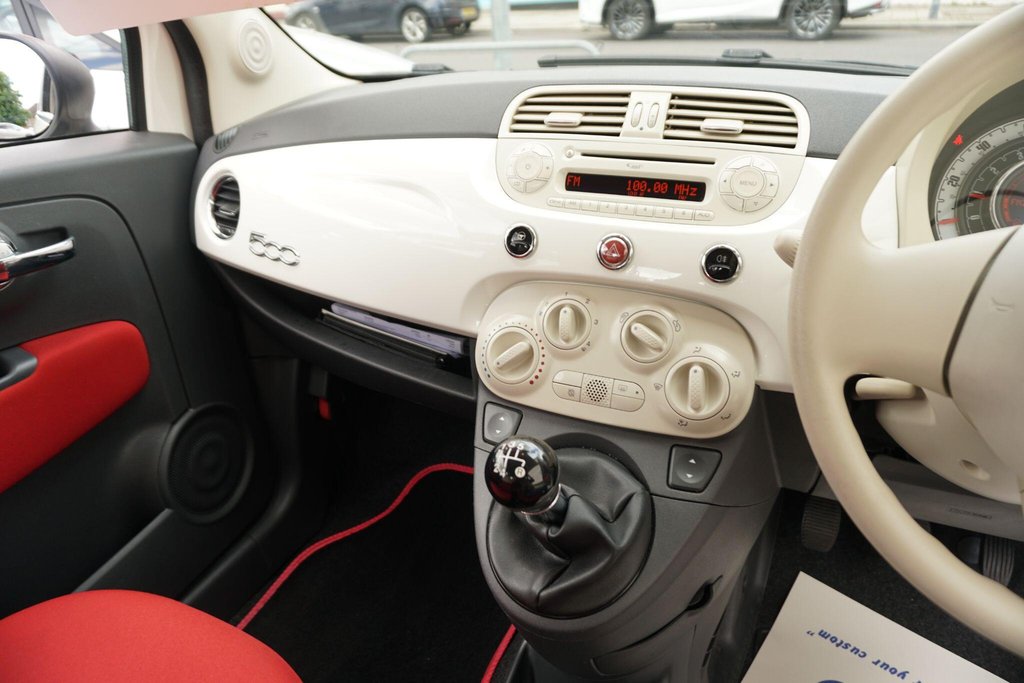 USED 2013 13 FIAT 500 1.2 Pop Euro 4 3dr LOW MILEAGE/Â£35 ROAD TAX!!!