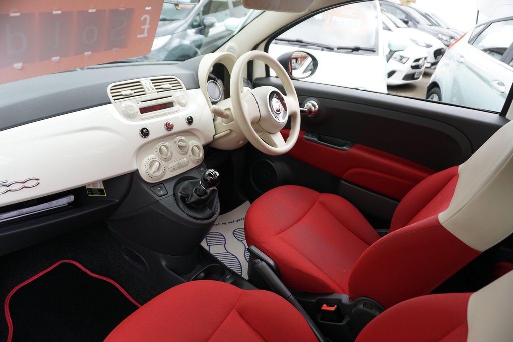 USED 2013 13 FIAT 500 1.2 Pop Euro 4 3dr LOW MILEAGE/Â£35 ROAD TAX!!!