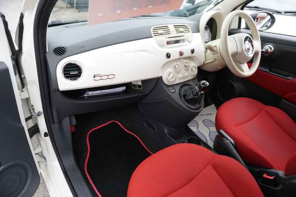 USED 2013 13 FIAT 500 1.2 Pop Euro 4 3dr LOW MILEAGE/Â£35 ROAD TAX!!!