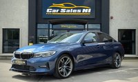 USED 2020 70 BMW 3 SERIES 2.0 318d MHT SE Saloon 4dr Diesel Hybrid Auto Euro 6 (s/s) (150 ps) 1 OWNER + PYTHONIC BLUE + SE PLUS PACK + REVERSE CAM
