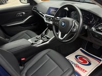 USED 2020 70 BMW 3 SERIES 2.0 318d MHT SE Saloon 4dr Diesel Hybrid Auto Euro 6 (s/s) (150 ps) 1 OWNER + PYTHONIC BLUE + SE PLUS PACK + REVERSE CAM
