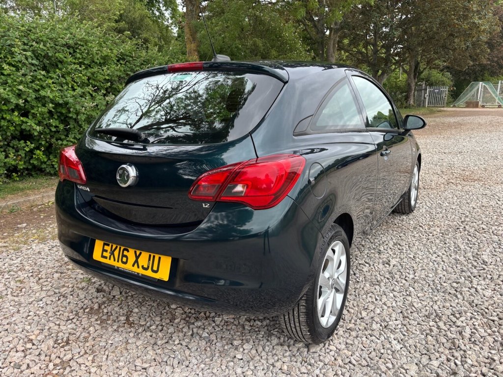 USED 2016 16 VAUXHALL CORSA 1.2i Energy Hatchback 3dr Petrol Manual Euro 6 (a/c) (70 ps) &pound;ZERO DEPOSIT FINANCE