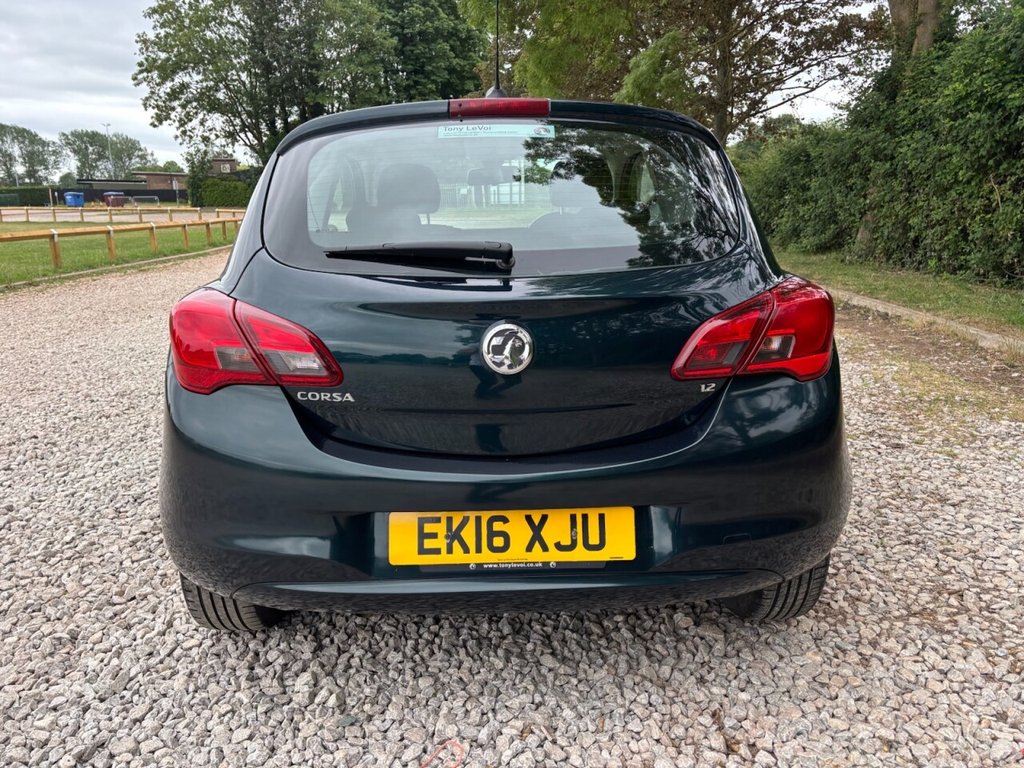 USED 2016 16 VAUXHALL CORSA 1.2i Energy Hatchback 3dr Petrol Manual Euro 6 (a/c) (70 ps) &pound;ZERO DEPOSIT FINANCE
