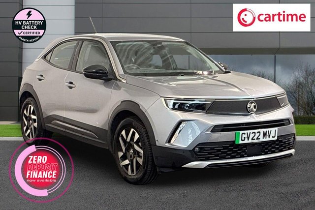 View our Vauxhall Mokka Electric 50kWh Elite Premium SUV 5dr Electric Auto (136 ps) Panoramic Rear View Camera, Front / Rear Parking Distance Sensors, Heated Front Seats, Multimedia Navi Pro With Live Navigation, 17In Alloys