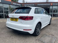 USED 2015 64 AUDI A3 1.4 TFSI e-tron Sportback 5dr Petrol Plug-in Hybrid e-S Tronic Euro 6 8.8kWh (204 ps) PANORAMIC ROOF| FULL LEATHER |SAT NAV|UNMARKED ALLOY WHEELS