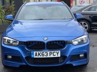 USED 2014 63 BMW 3 SERIES 2.0 320d M Sport Touring 5dr Diesel Auto Euro 5 (s/s) (184 ps) HEATED SEATS + SAT NAV!