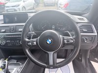 USED 2019 69 BMW 4 SERIES Black BMW 420i M Sport xDrive, 58,000 miles, ULEZ compliant, Automatic, M Sport Plus Pack, HK audio, Leather, Sat nav, 19in alloys, F&R sensors. This stunning 2019 BMW 420i M Sport xDrive combines sporty performance, premium comfort and everyday practicality in one impressive package. Powered by BMW&rsquo;s responsive 2.0 litre turbocharged petrol engine and paired with a smooth automatic gearbox, this Euro 6 compliant coupe delivers an engaging driving experience whilst maintaining excellent efficiency. The intelligent xDrive four wheel drive system provides enhanced grip and stability in all weather conditions, giving you complete confidence