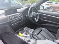 USED 2019 69 BMW 4 SERIES Black BMW 420i M Sport xDrive, 58,000 miles, ULEZ compliant, Automatic, M Sport Plus Pack, HK audio, Leather, Sat nav, 19in alloys, F&R sensors. This stunning 2019 BMW 420i M Sport xDrive combines sporty performance, premium comfort and everyday practicality in one impressive package. Powered by BMW&rsquo;s responsive 2.0 litre turbocharged petrol engine and paired with a smooth automatic gearbox, this Euro 6 compliant coupe delivers an engaging driving experience whilst maintaining excellent efficiency. The intelligent xDrive four wheel drive system provides enhanced grip and stability in all weather conditions, giving you complete confidence