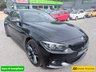 USED 2019 69 BMW 4 SERIES Black BMW 420i M Sport xDrive, 58,000 miles, ULEZ compliant, Automatic, M Sport Plus Pack, HK audio, Leather, Sat nav, 19in alloys, F&R sensors. This stunning 2019 BMW 420i M Sport xDrive combines sporty performance, premium comfort and everyday practicality in one impressive package. Powered by BMW&rsquo;s responsive 2.0 litre turbocharged petrol engine and paired with a smooth automatic gearbox, this Euro 6 compliant coupe delivers an engaging driving experience whilst maintaining excellent efficiency. The intelligent xDrive four wheel drive system provides enhanced grip and stability in all weather conditions, giving you complete confidence
