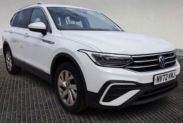 View our Volkswagen Tiguan Allspace 1.5 TSI Life SUV 5dr Petrol Manual Euro 6 (s/s) (150 ps).*7 SEATS*SAT NAV*VOLKSWAGEN HISTORY*OVER 70 MINIBUSES IN STOCK*