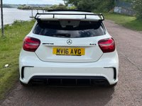 USED 2016 16 MERCEDES-BENZ A-CLASS 2.0 A45 AMG (Premium) Hatchback 5dr Petrol SpdS DCT 4MATIC Euro 6 (s/s) (381 ps) **LOW MILAGE**MEMORY BUCKET SEATS**PAN ROOF**
