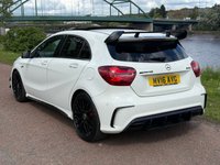 USED 2016 16 MERCEDES-BENZ A-CLASS 2.0 A45 AMG (Premium) Hatchback 5dr Petrol SpdS DCT 4MATIC Euro 6 (s/s) (381 ps) **LOW MILAGE**MEMORY BUCKET SEATS**PAN ROOF**