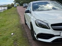 USED 2016 16 MERCEDES-BENZ A-CLASS 2.0 A45 AMG (Premium) Hatchback 5dr Petrol SpdS DCT 4MATIC Euro 6 (s/s) (381 ps) **LOW MILAGE**MEMORY BUCKET SEATS**PAN ROOF**