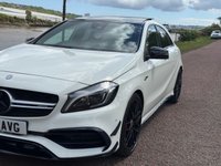 USED 2016 16 MERCEDES-BENZ A-CLASS 2.0 A45 AMG (Premium) Hatchback 5dr Petrol SpdS DCT 4MATIC Euro 6 (s/s) (381 ps) **LOW MILAGE**MEMORY BUCKET SEATS**PAN ROOF**