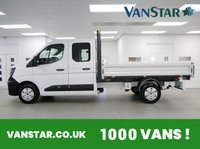 USED 2026 26 RENAULT MASTER LL35 2.0 BLUEDCI 150 BHP ADVANCE FACTORY TGS CREWCAB TIPPER HIGH SPEC | ALUMINIUM TIPPER | 7 SEATER CREW
