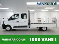 USED 2026 26 RENAULT MASTER LL35 2.0 BLUEDCI 150 BHP ADVANCE FACTORY TGS CREWCAB TIPPER HIGH SPEC | ALUMINIUM TIPPER | 7 SEATER CREW