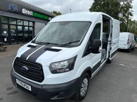 USED 2019 19 FORD TRANSIT 2.0 350 EcoBlue Panel Van 5dr Diesel Manual FWD L3 H2 Euro 6 (130 ps) NO VAT AND FSH (6 SERVICES). !!!!! FRESH MOT AND SERVICE INCLUDED !!!!