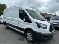 USED 2019 19 FORD TRANSIT 2.0 350 EcoBlue Panel Van 5dr Diesel Manual FWD L3 H2 Euro 6 (130 ps) NO VAT AND FSH (6 SERVICES). !!!!! FRESH MOT AND SERVICE INCLUDED !!!!