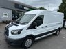 USED 2019 19 FORD TRANSIT 2.0 350 EcoBlue Panel Van 5dr Diesel Manual FWD L3 H2 Euro 6 (130 ps) NO VAT AND FSH (6 SERVICES). !!!!! FRESH MOT AND SERVICE INCLUDED !!!!