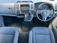 USED 2014 14 VOLKSWAGEN TRANSPORTER T32 HIGHLINE 'CAMPER READY' POP TOP + SWIVEL SEATS + 5 SEATER + TWIN SIDE DOORS + AUTOMATIC