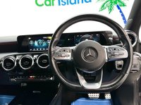 USED 2018 68 MERCEDES-BENZ A-CLASS 1.3 A180 AMG Line Hatchback 5dr Petrol 7G-DCT Euro 6 (s/s) (136 ps) Gorgeous A Class SATNAV, CARPLAY, Parking Camera, AMG Alloys & Half Leather, 59000 Miles & Great Service History