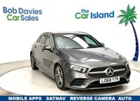 USED 2018 68 MERCEDES-BENZ A-CLASS 1.3 A180 AMG Line Hatchback 5dr Petrol 7G-DCT Euro 6 (s/s) (136 ps) Gorgeous A Class SATNAV, CARPLAY, Parking Camera, AMG Alloys & Half Leather, 59000 Miles & Great Service History