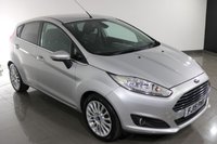 USED 2015 15 FORD FIESTA 1.5 TDCi Titanium Hatchback 5dr Diesel Manual Euro 5 (75 ps) 9 stamp SERVICE HISTORY - &pound;20 TAX - 2 KEYS
