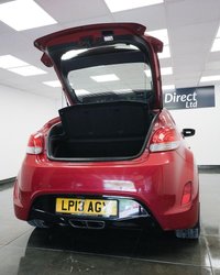 USED 2013 13 HYUNDAI VELOSTER 1.6 GDi Sport Euro 5 4dr Panoramic Roof, Black Leather