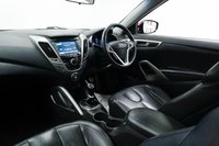 USED 2013 13 HYUNDAI VELOSTER 1.6 GDi Sport Euro 5 4dr Panoramic Roof, Black Leather