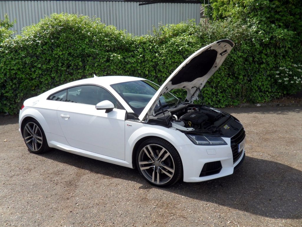 USED 2016 16 AUDI TT 2.0 TFSI S line Coupe 3dr Petrol S Tronic Euro 6 (s/s) (230 ps) 2 Owners FSH Water pump Replaced