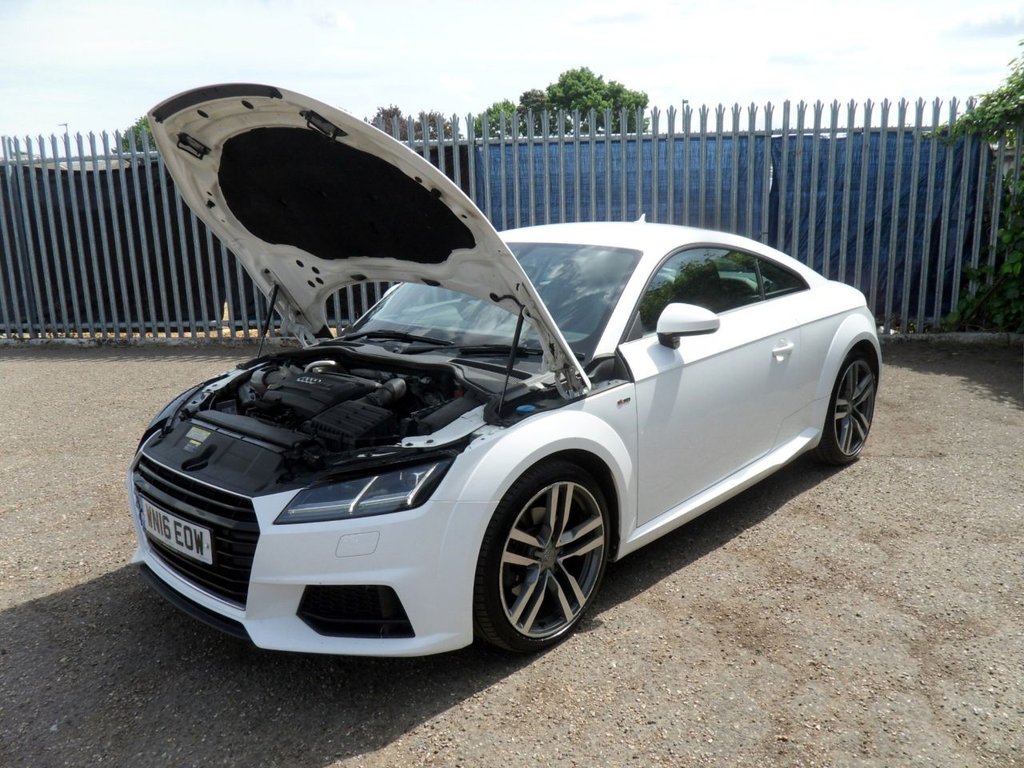 USED 2016 16 AUDI TT 2.0 TFSI S line Coupe 3dr Petrol S Tronic Euro 6 (s/s) (230 ps) 2 Owners FSH Water pump Replaced