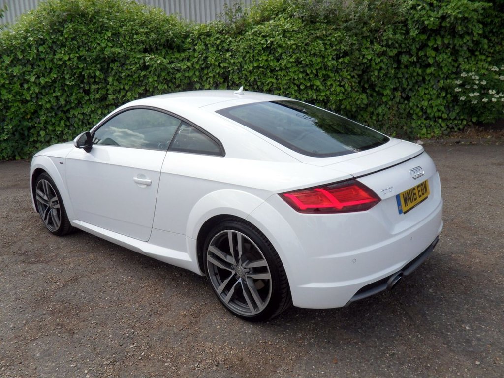 USED 2016 16 AUDI TT 2.0 TFSI S line Coupe 3dr Petrol S Tronic Euro 6 (s/s) (230 ps) 2 Owners FSH Water pump Replaced