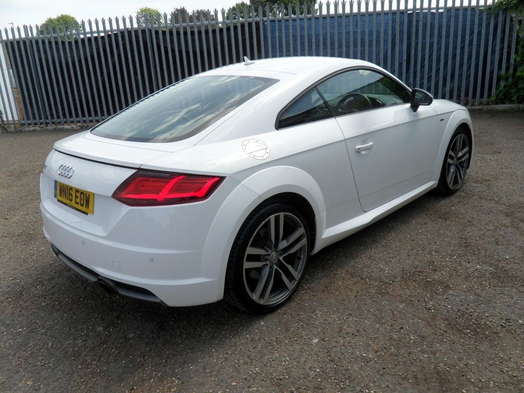 USED 2016 16 AUDI TT 2.0 TFSI S line Coupe 3dr Petrol S Tronic Euro 6 (s/s) (230 ps) 2 Owners FSH Water pump Replaced