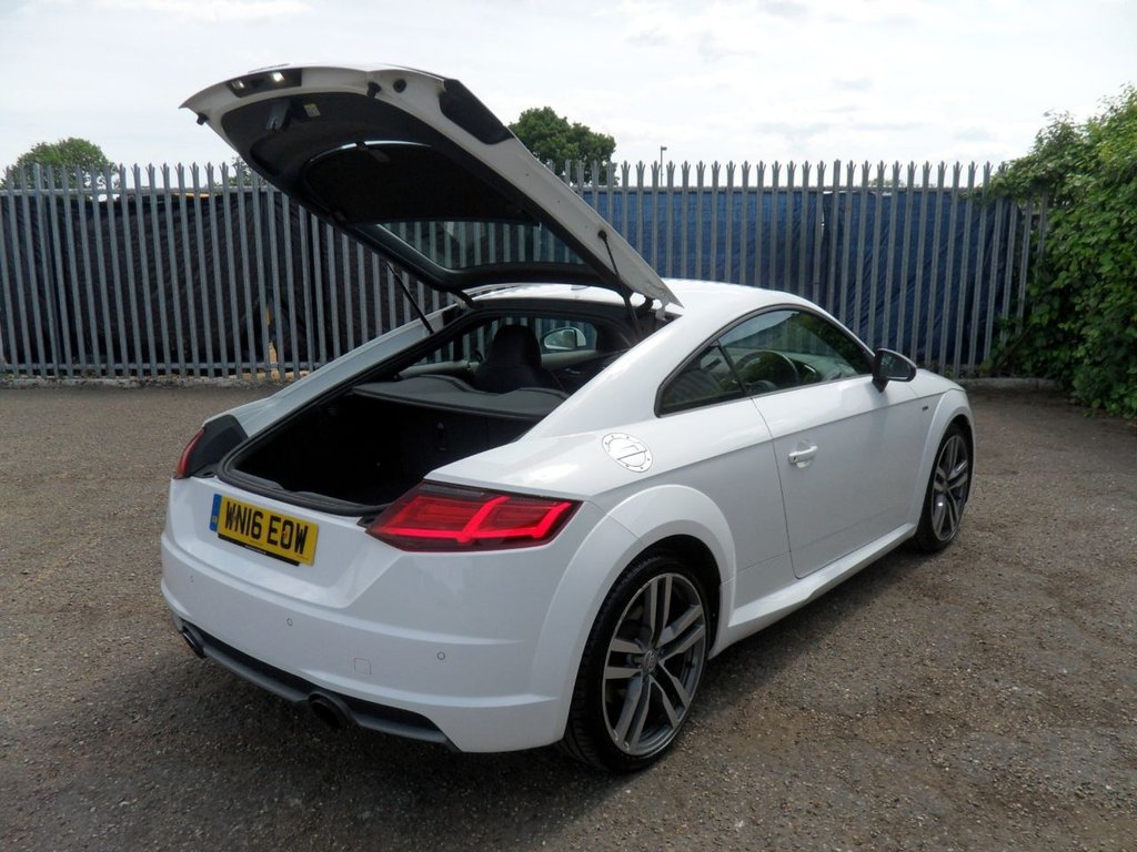 USED 2016 16 AUDI TT 2.0 TFSI S line Coupe 3dr Petrol S Tronic Euro 6 (s/s) (230 ps) 2 Owners FSH Water pump Replaced