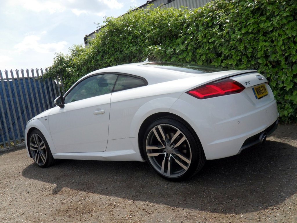 USED 2016 16 AUDI TT 2.0 TFSI S line Coupe 3dr Petrol S Tronic Euro 6 (s/s) (230 ps) 2 Owners FSH Water pump Replaced