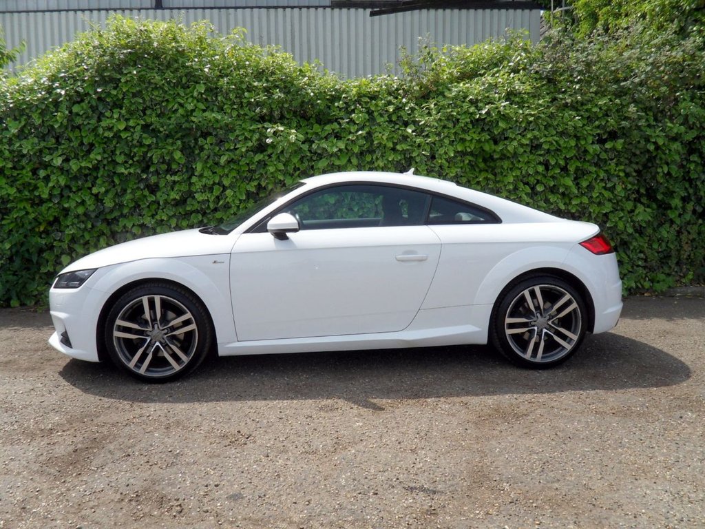 USED 2016 16 AUDI TT 2.0 TFSI S line Coupe 3dr Petrol S Tronic Euro 6 (s/s) (230 ps) 2 Owners FSH Water pump Replaced